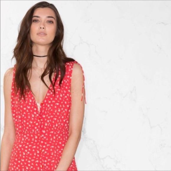 & Other Stories Sleeveless Button Down Midi Dress - Picture 3 of 4